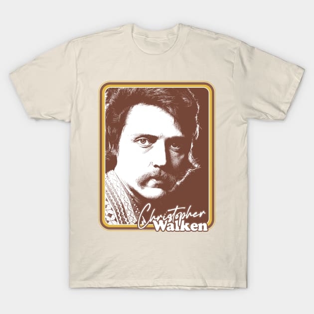 Christopher Walken / 80s Retro Fan Art Gift Design T-Shirt by DankFutura